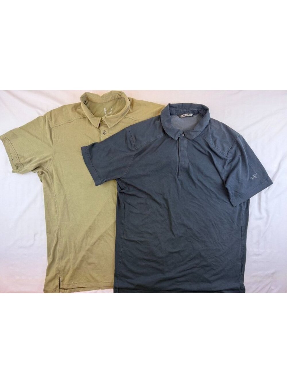 Arc’Teryx Bundle Lot of 2 Golf Polo Shirt Short Sleeve Size Large